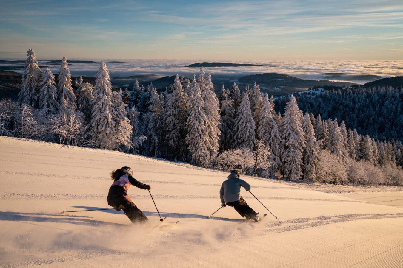 Skifahren im Hochschwarzwald