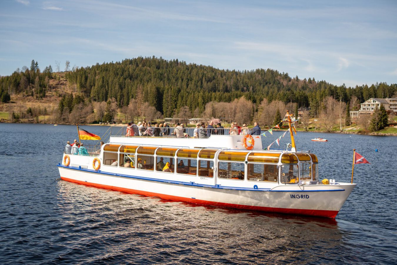 Boot fahren im Hochschwarzwald